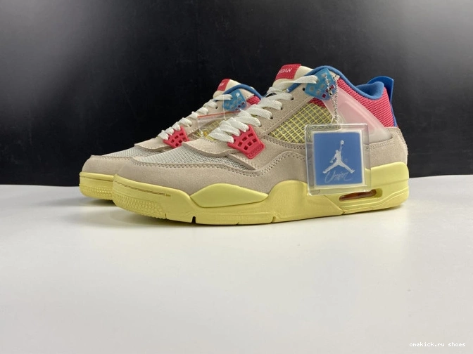 Cheap Retro Jordan DC9533-800 Union Air 4 Ice Guava 0811